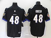 Nike Ravens 48 Patrick Queen Black 2020 NFL Draft First Round Pick Vapor Untouchable Limited Jersey,baseball caps,new era cap wholesale,wholesale hats